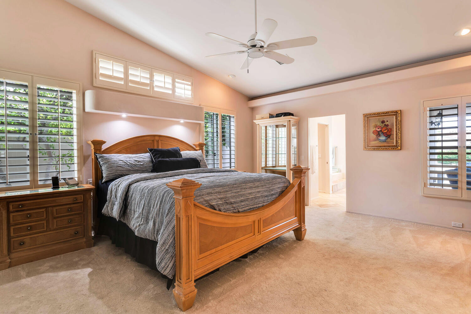 43920 Culebra Lane Bermuda Dunes, CA 92203 - Photo 22 of 66 a bedroom with a bed and window