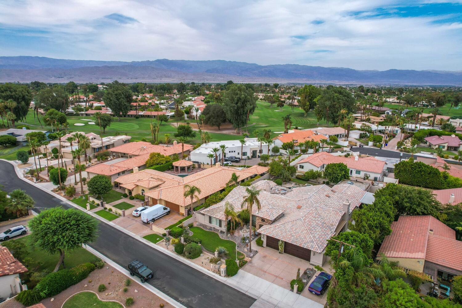43920 Culebra Lane Bermuda Dunes, CA 92203 - Photo 5 of 66 a view of a city from a terrace
