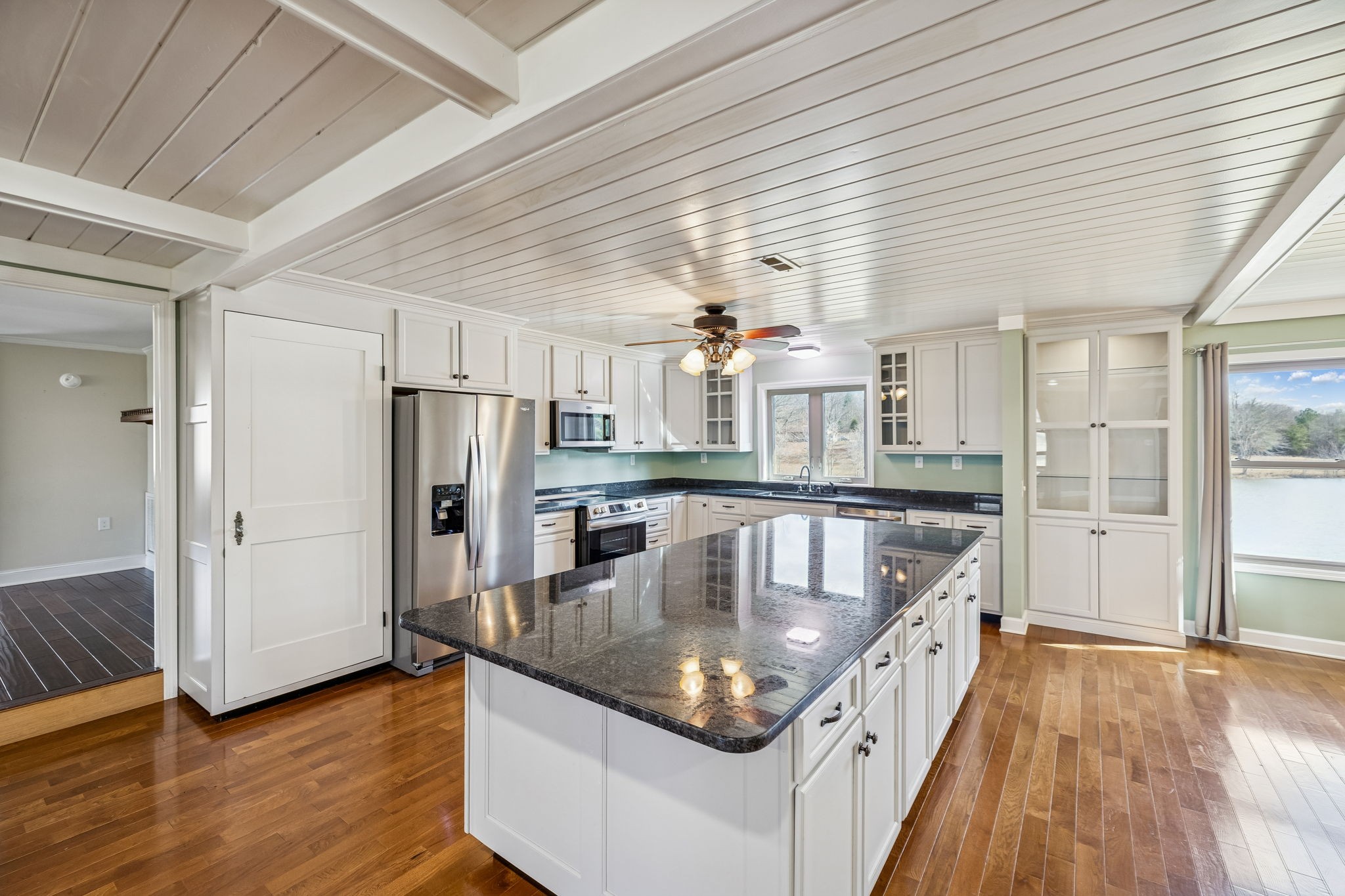 172 Littell Circle West Tracy City, TN 37387 - Photo 28 of 59 a kitchen with stainless steel appliances granite countertop a sink window and refrigerator