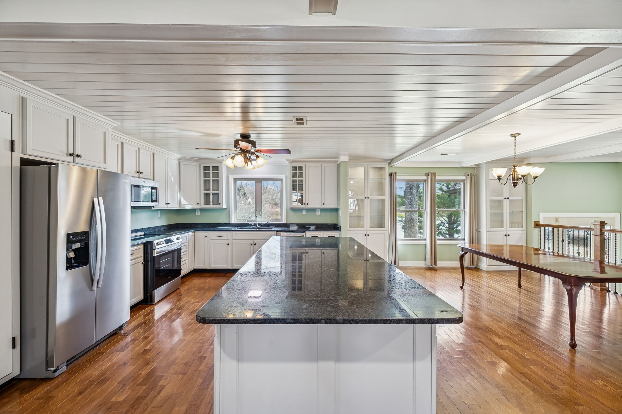 172 Littell Circle West Tracy City, TN 37387 - Photo 30 of 59 a kitchen with stainless steel appliances granite countertop a refrigerator a sink and a stove