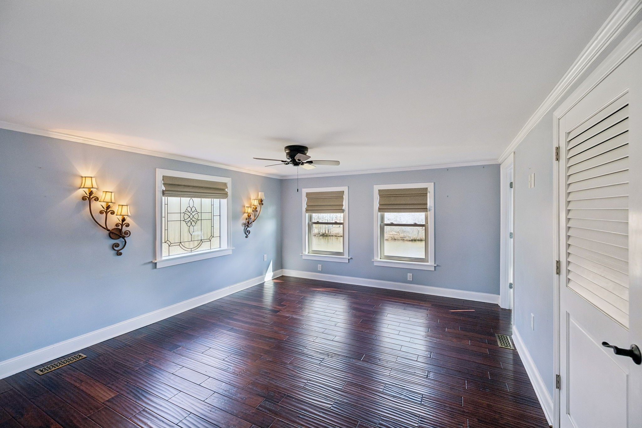 172 Littell Circle West Tracy City, TN 37387 - Photo 9 of 59 a view of an empty room with wooden floor and a window