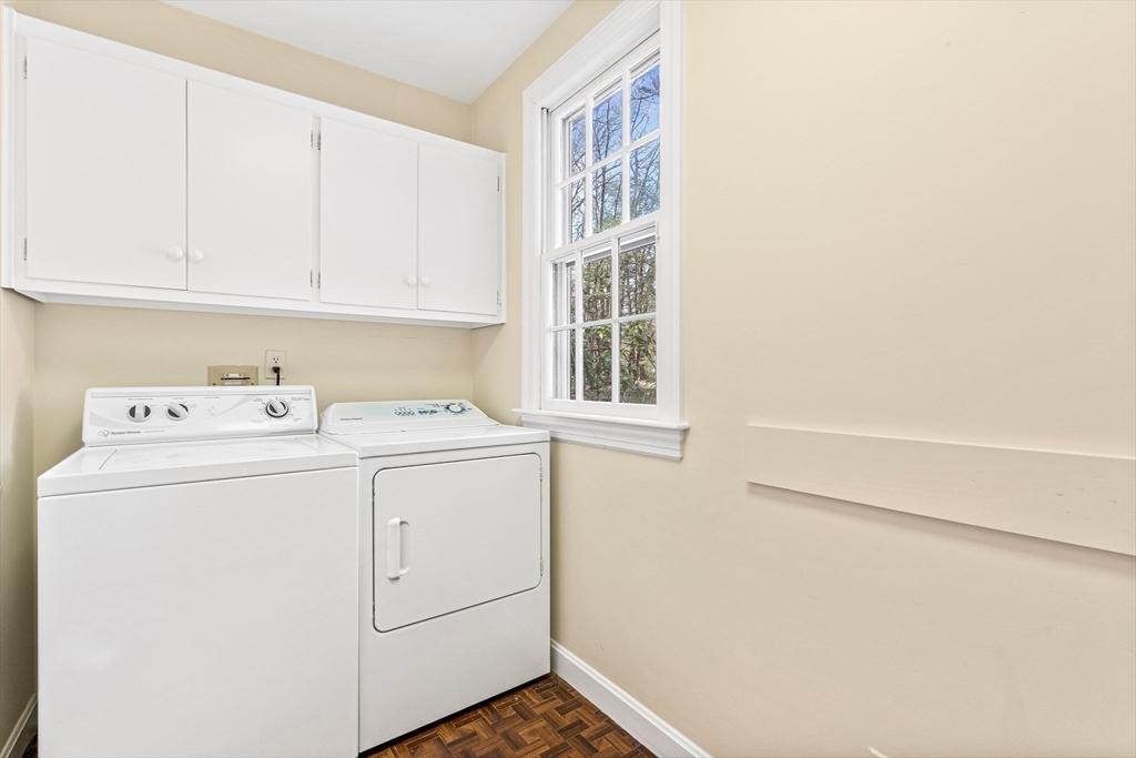 5 Deer Path Lane Weston, MA 02493 - Photo 24 of 26 a utility room with dryer and washer