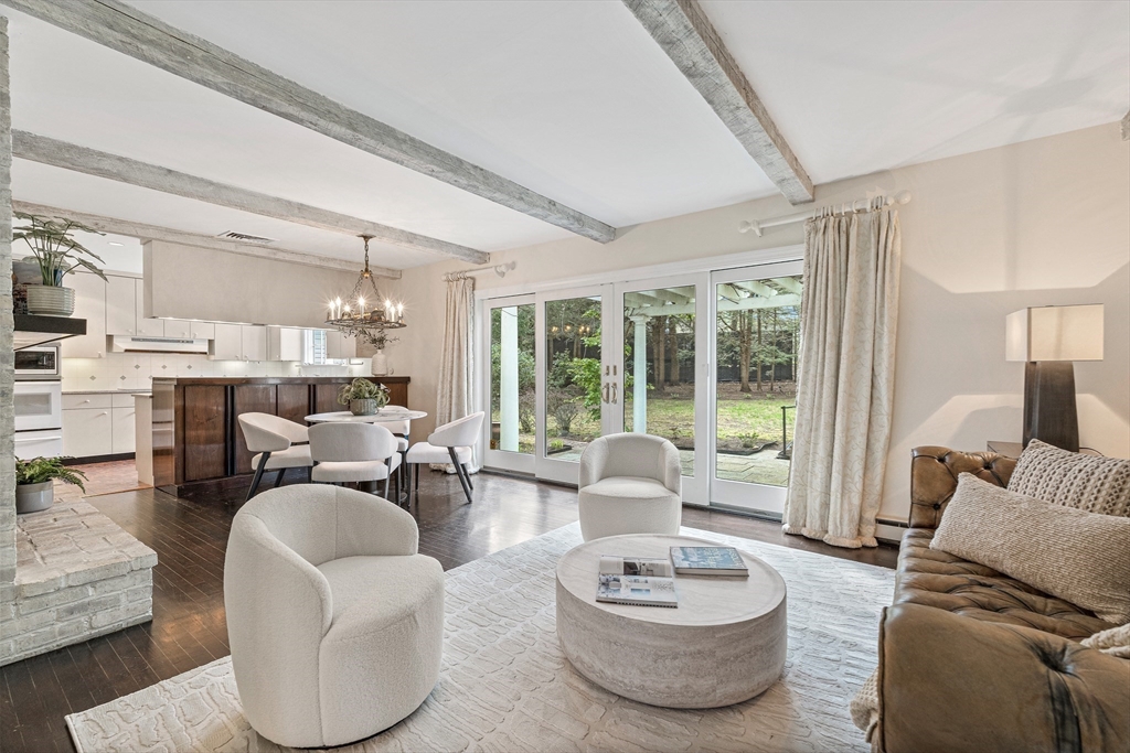 5 Deer Path Lane Weston, MA 02493 - Photo 7 of 26 a living room with furniture and a large window