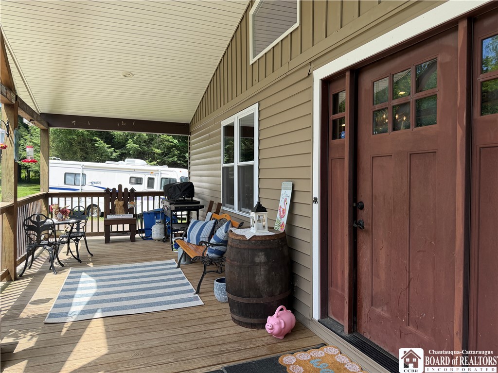 9039 Kidder Road Mina, NY 14781 - Photo 19 of 48 Other end of front porch