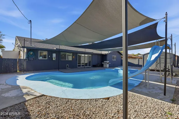 a view of house with outdoor space