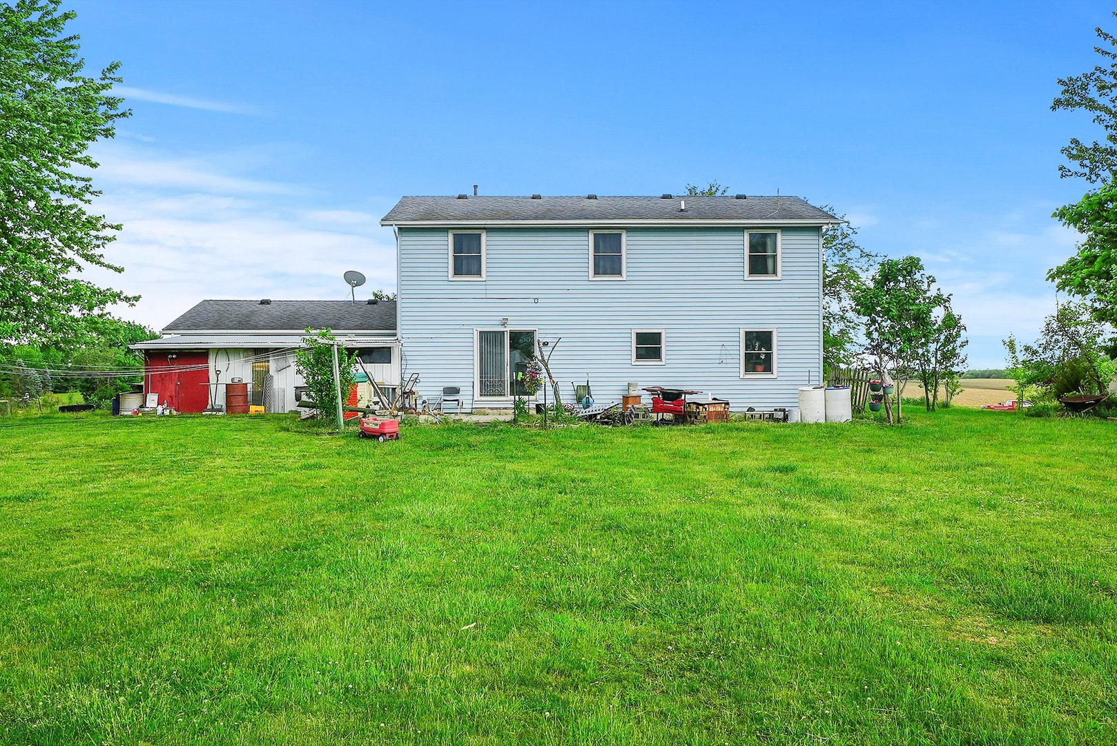 4224 West Offner Road Monee, IL 60449 - Photo 14 of 32 a view of an house with backyard space and garden