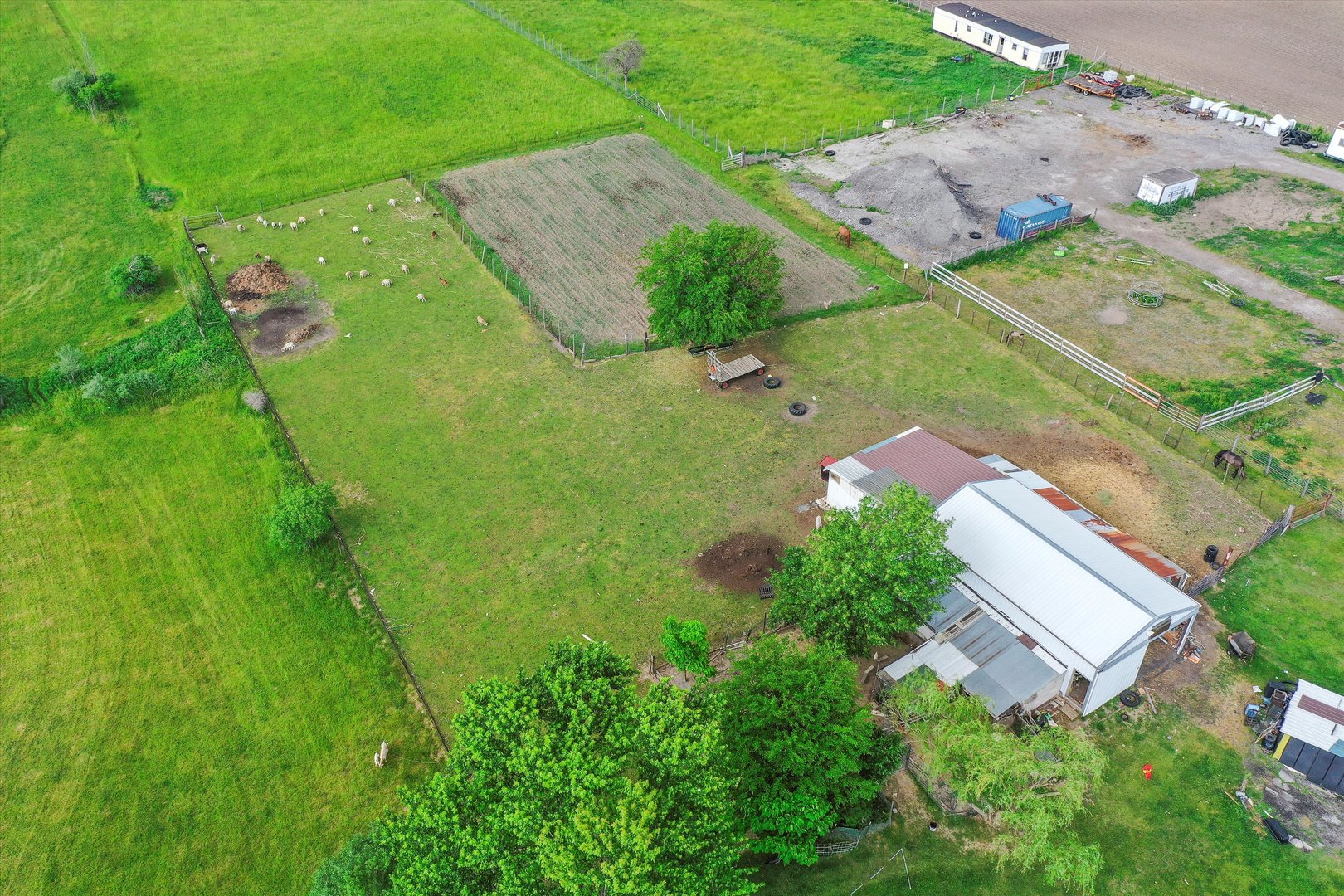 4224 West Offner Road Monee, IL 60449 - Photo 4 of 32 an aerial view of residential houses with outdoor space and street view