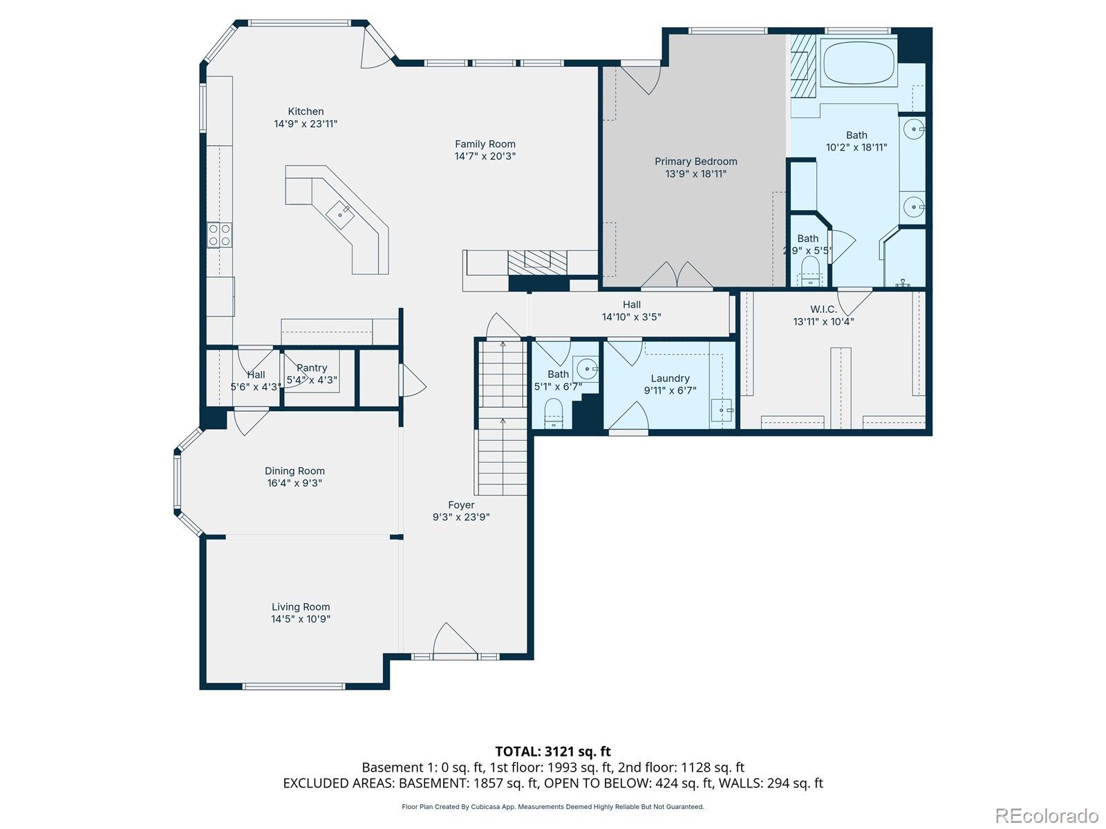 22426 East Roxbury Place Aurora, CO 80016 - Photo 48 of 50 a picture of a floor plan