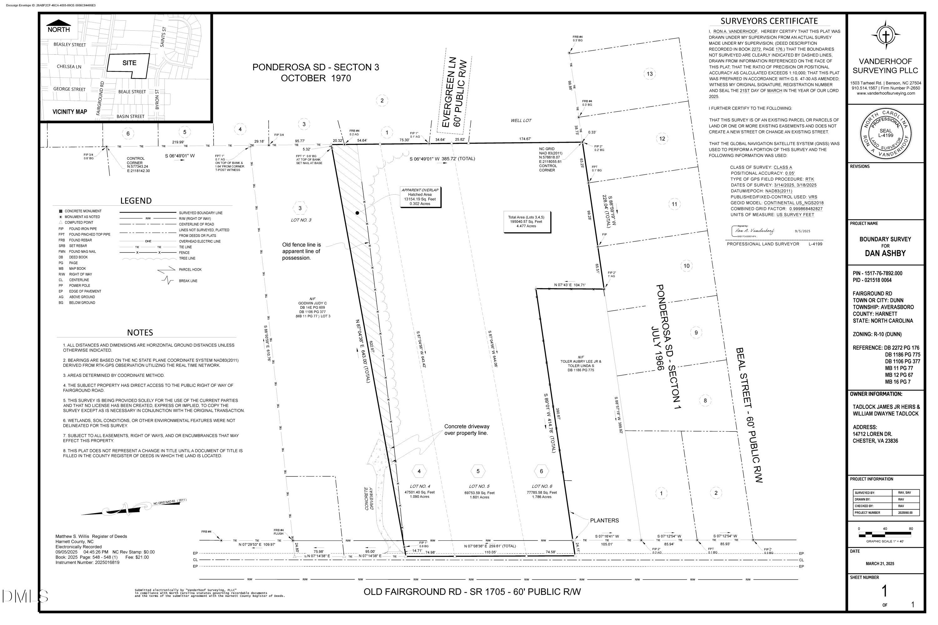 4.47-ac Fairground Road Dunn, NC 28334 - Photo 3 of 23 a black and white photo of a room