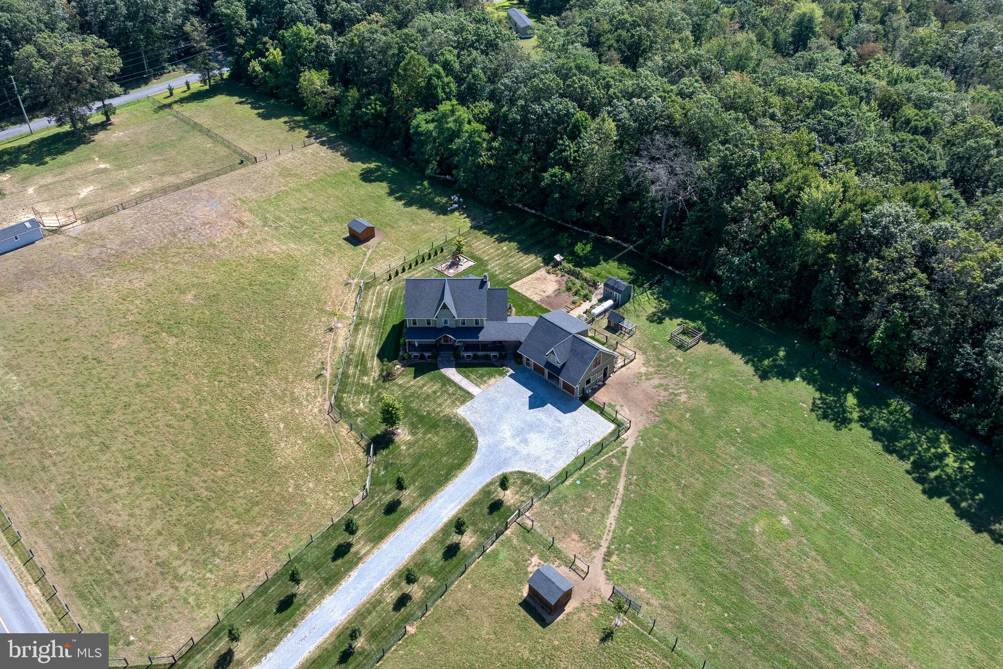 5382 Paes Road New Holland, PA 17557 - Photo 68 of 80 an aerial view of garden with patio
