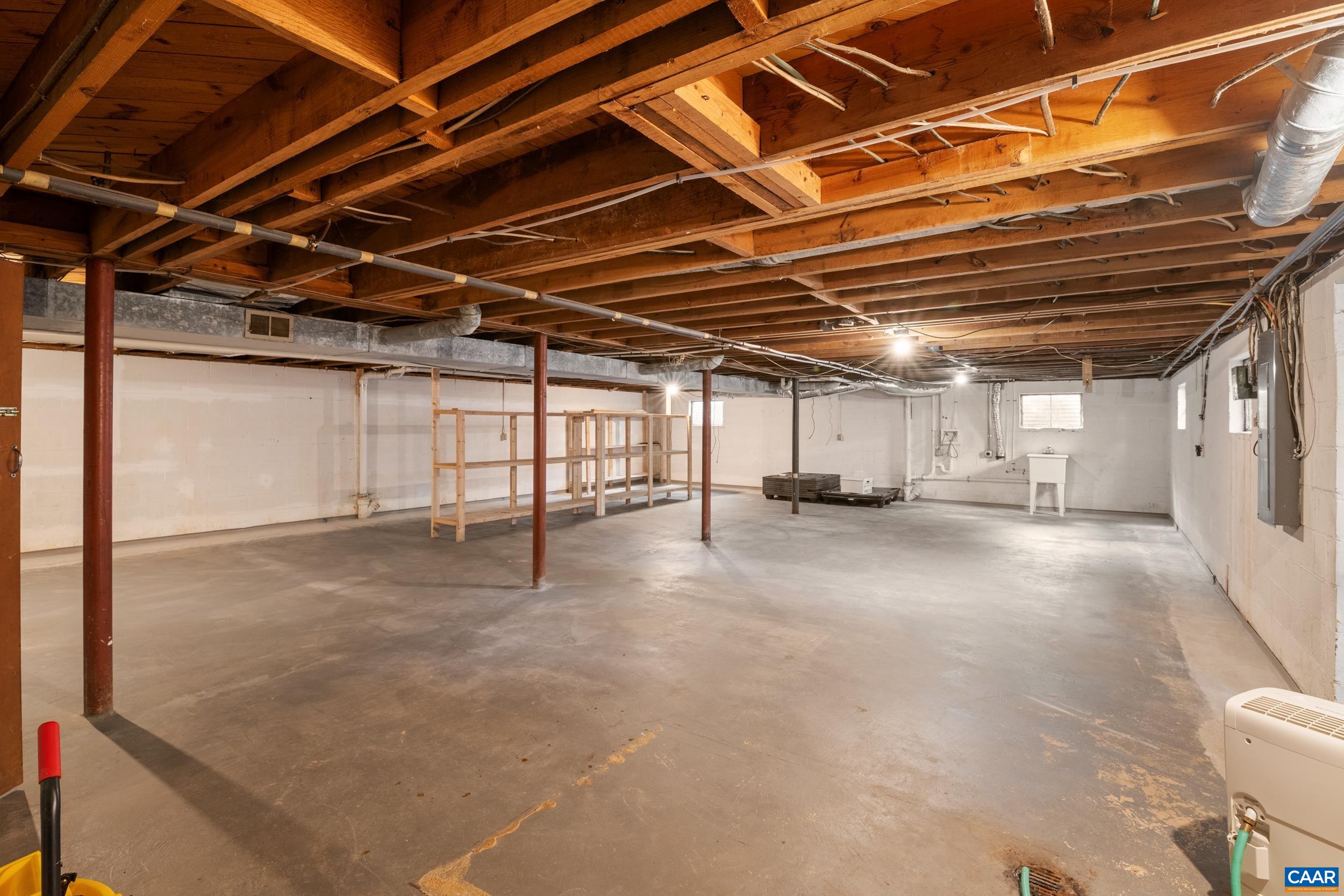 1293 Reas Ford Road Earlysville, VA 22936 - Photo 28 of 38 a view of empty room with wooden ceiling