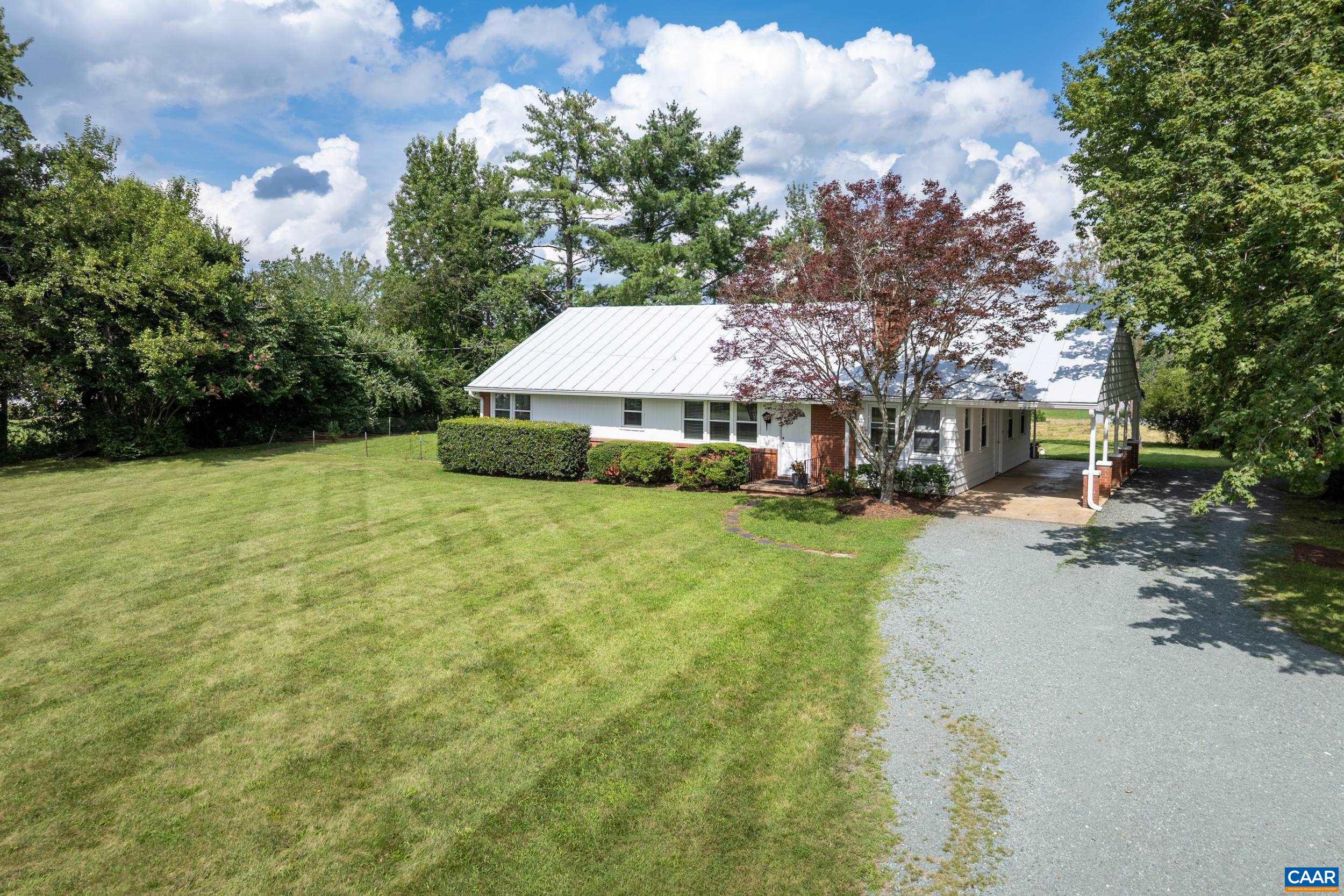 1293 Reas Ford Road Earlysville, VA 22936 - Photo 3 of 38 a view of a house with a yard and tree s