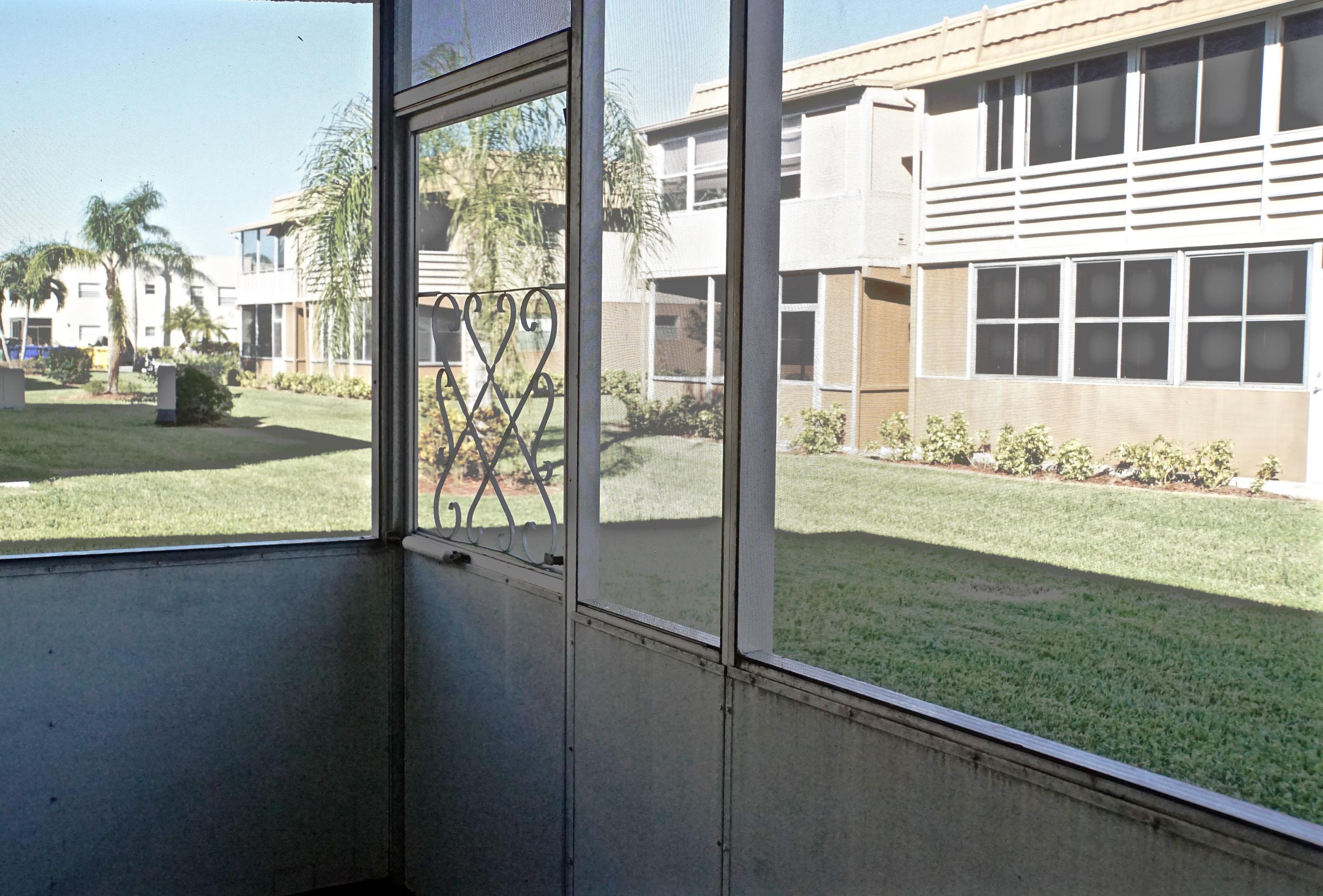 201 Flanders A Delray Beach, FL 33484 - Photo 24 of 29 PATIO VIEW