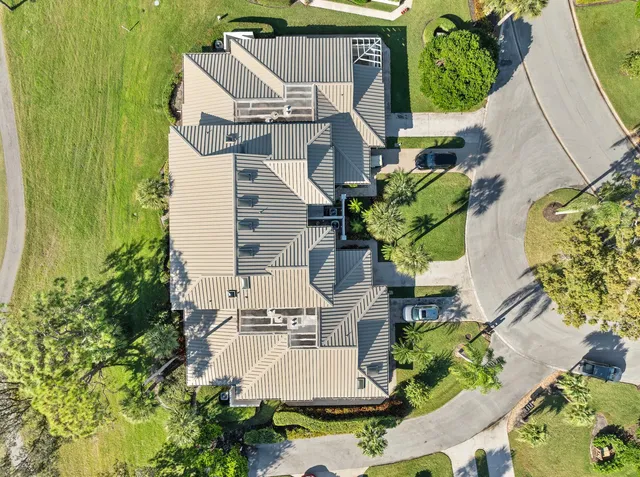 a view of a balcony with chairs