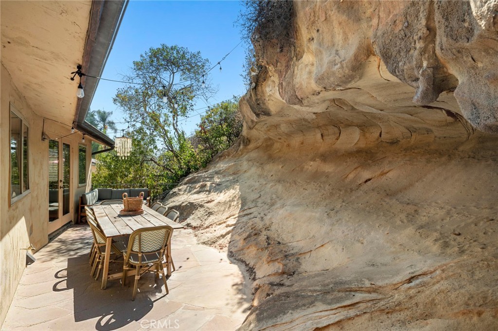 2072 Hidden Valley Canyon Road Laguna Beach, CA 92651 - Photo 18 of 26 a view of yard with patio