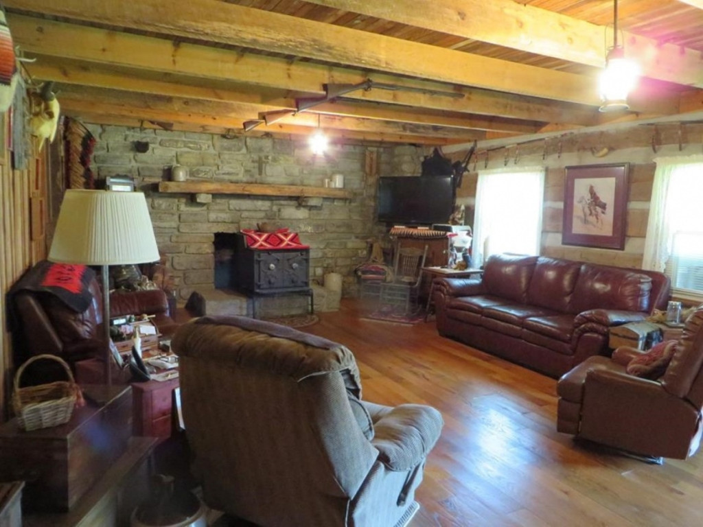 260 Timber Ridge Road Bluff City, TN 37618 - Photo 5 of 17 Gorgeous stone fireplace