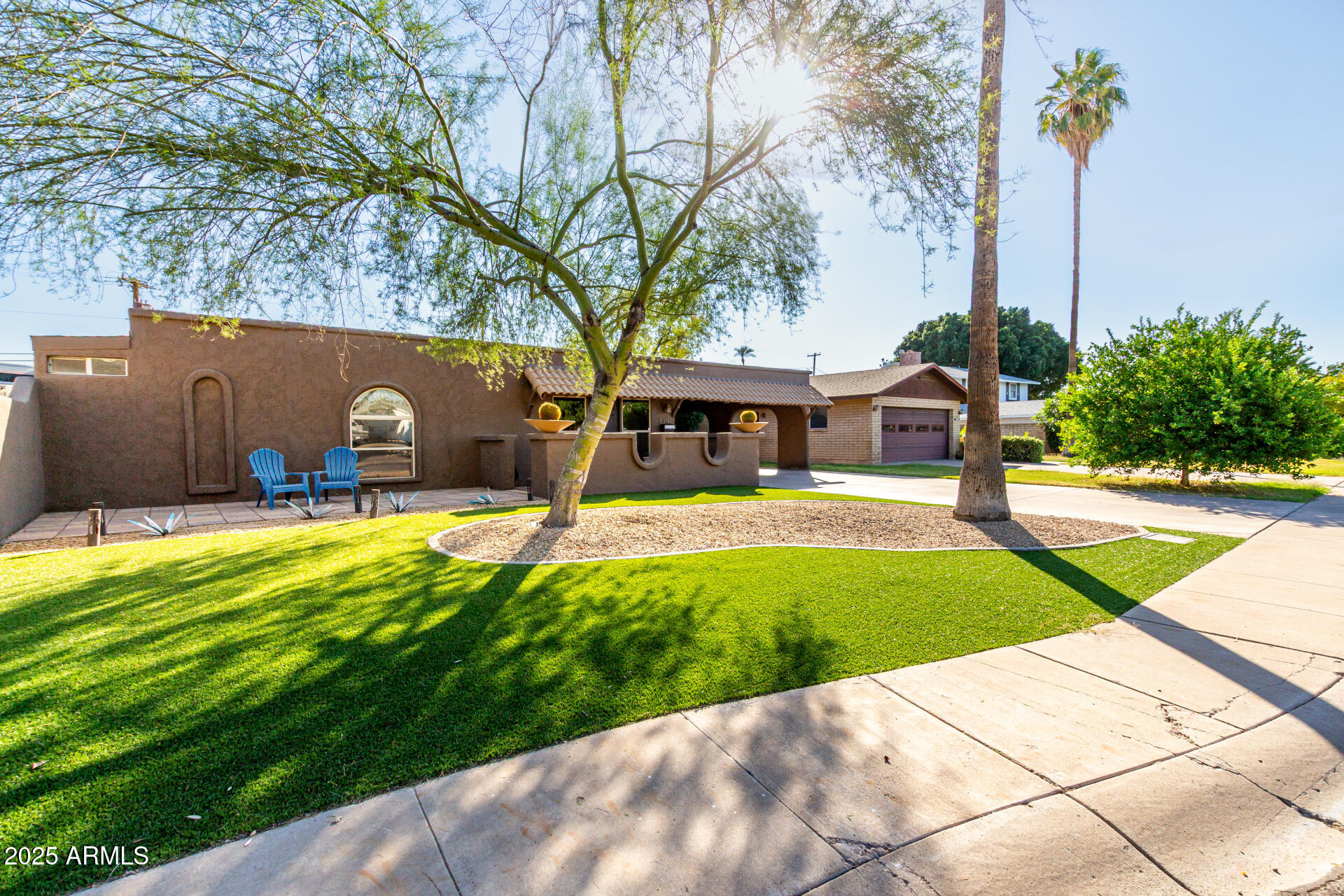 5319 North 15th Street Phoenix, AZ 85014 - Photo 30 of 30 a swimming pool with outdoor seating and yard