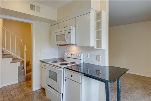 1900 Richard Jones Road, Unit V2 Nashville, TN 37215 - Photo 6 of 23 a kitchen with stainless steel appliances granite countertop a stove and a sink