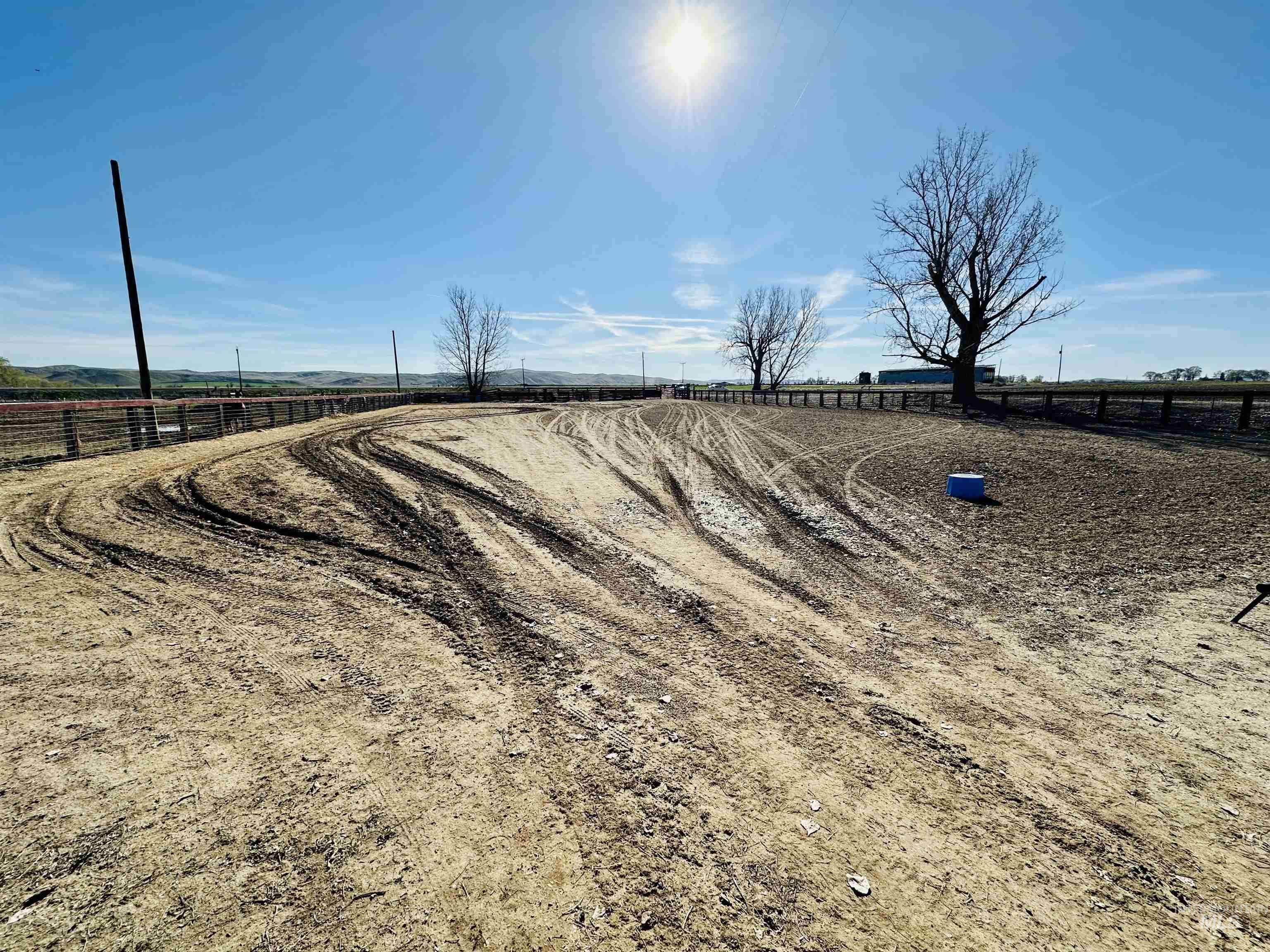 5051 South Rd J Vale, OR 97918 - Photo 39 of 49 View of yard featuring an enclosed horse arena and a rural view