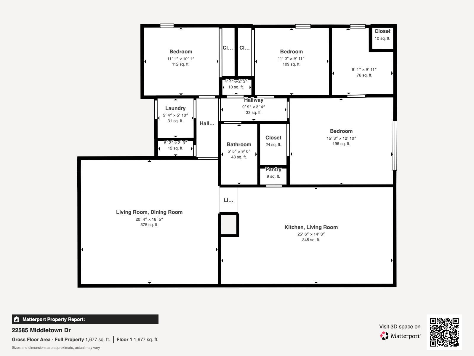 22585 Middletown Drive Boca Raton, FL 33428 - Photo 33 of 33 floorplan22585 Middletown Dr - Floor 1