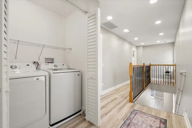 a view of a storage & utility room with furniture