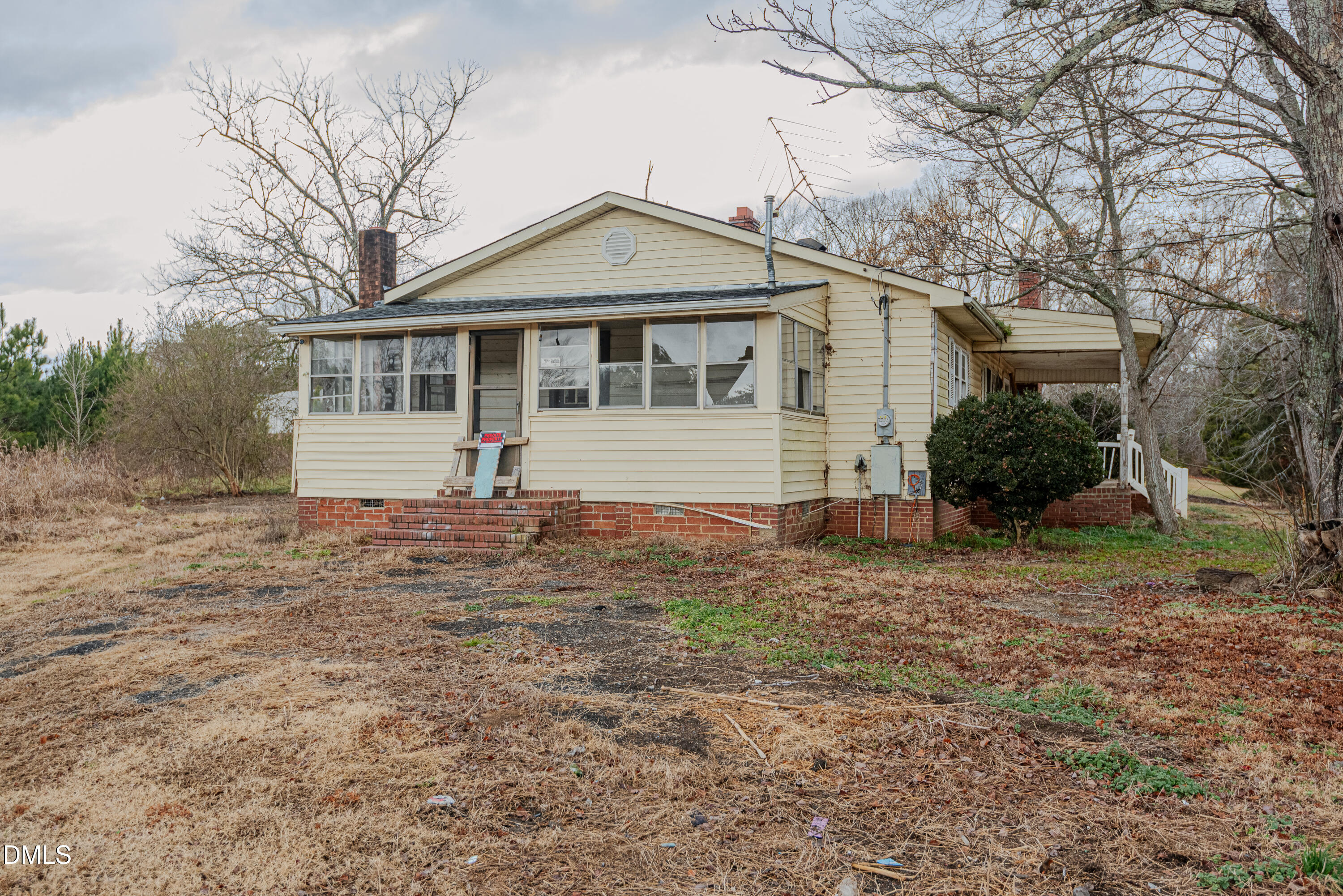 4443 Mebane Oaks Road Mebane, NC 27302 - Photo 2 of 17 a front view of a house with a yard
