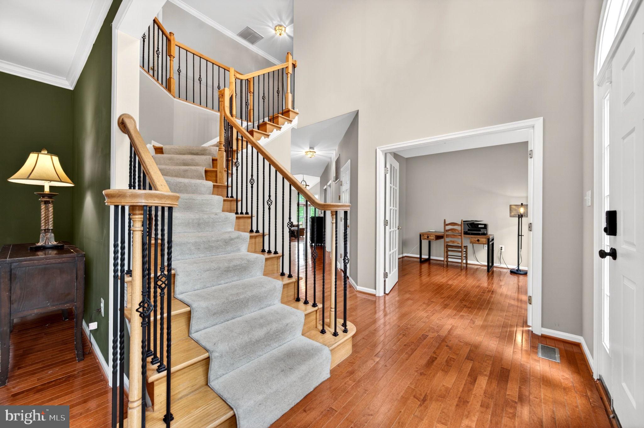 8 North Pointe Terrace Middletown, MD 21769 - Photo 25 of 74 a view of entryway and hall with wooden floor