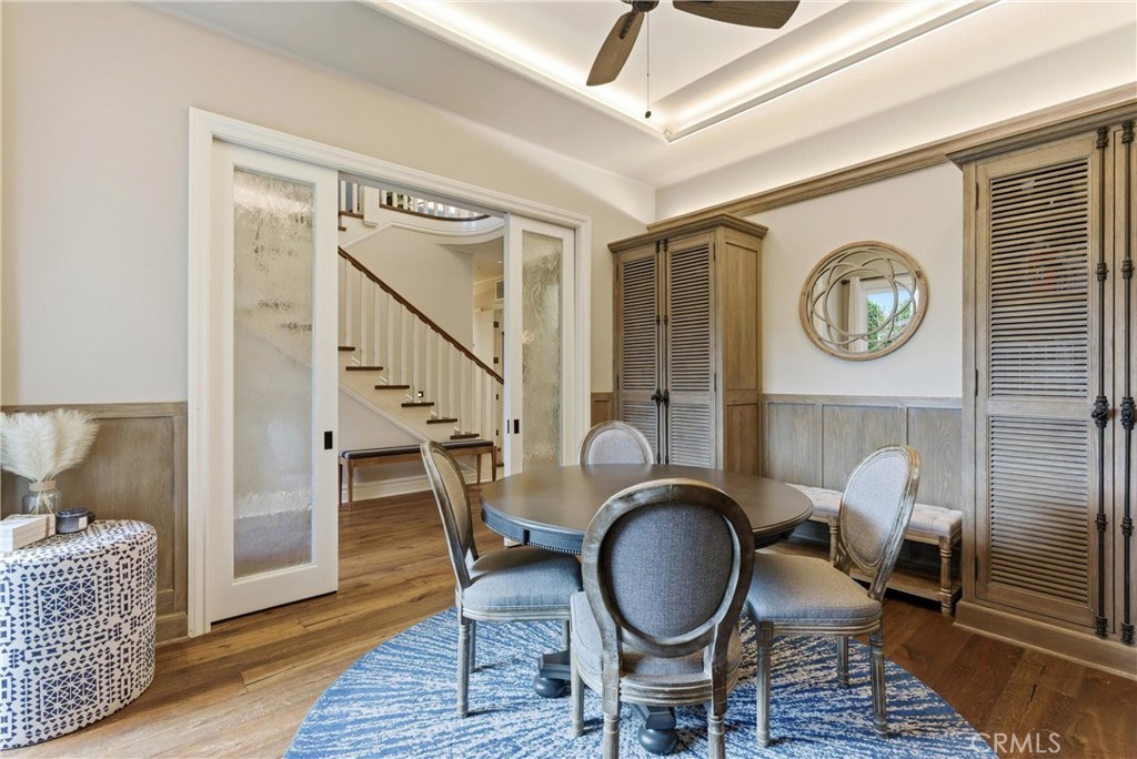 29131 Bouquet Canyon Road Silverado, CA 92676 - Photo 13 of 74 Formal dining room with cceling fan and entertaining space
