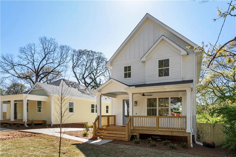 1901 Browns Mill Road Southeast Atlanta, GA 30315 - Photo 2 of 42 a front view of a house with a yard