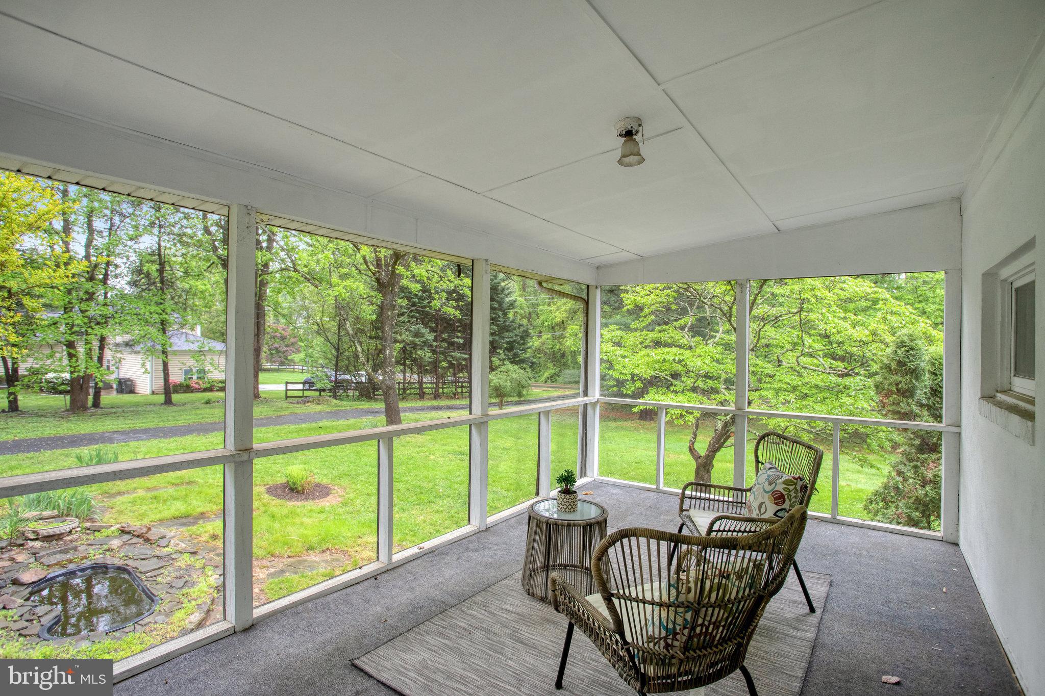 6105 Colchester Road Fairfax, VA 22030 - Photo 19 of 57 Screened porch off of kitchen