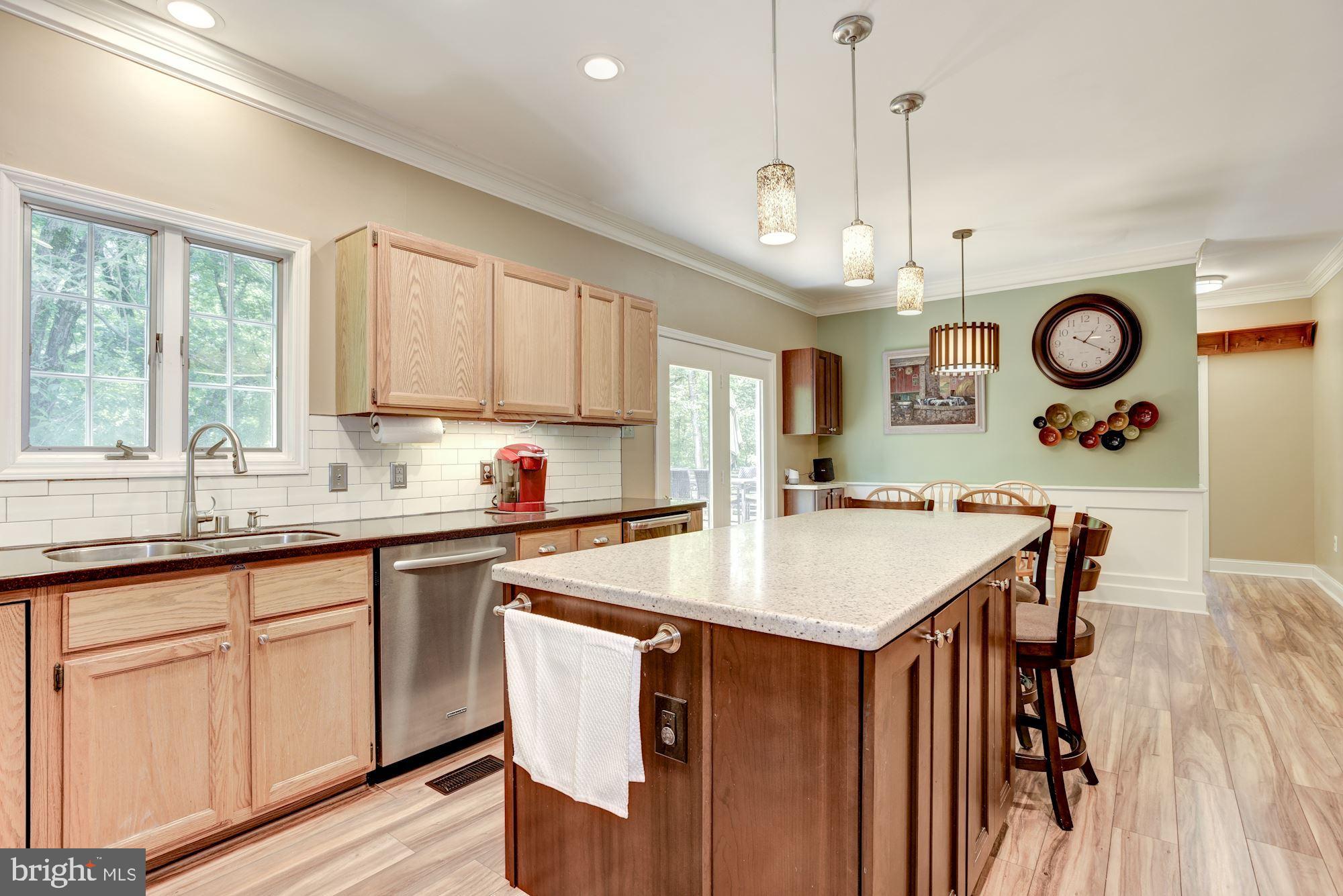 23249 Watson Road Leesburg, VA 20175 - Photo 19 of 51 Sink overlooks deck and treed backyard
