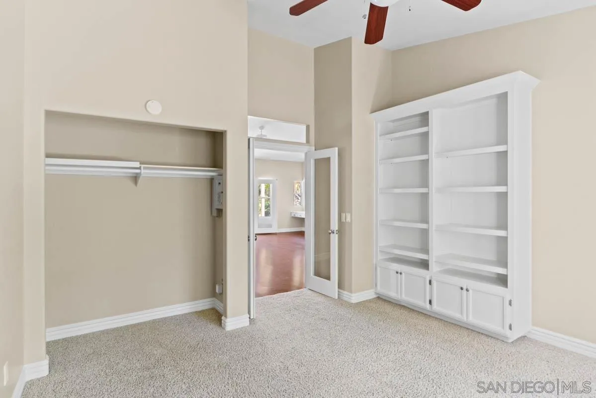 544 Alpine Trail Road Alpine, CA 91901 - Photo 25 of 52 a view of an empty room with closet area