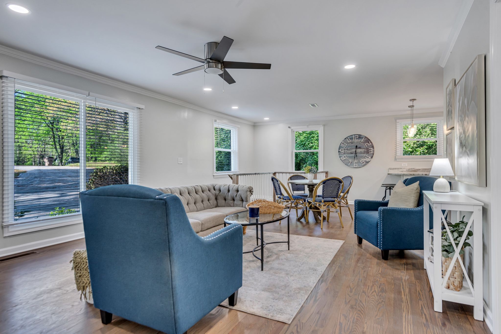 1234 Currey Road Nashville, TN 37217 - Photo 3 of 18 a living room with furniture potted plant and a window