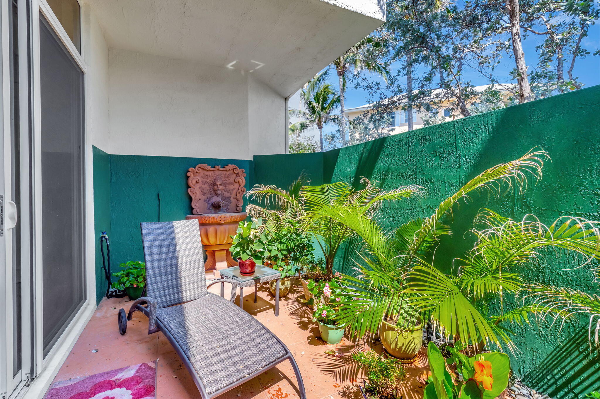 2115 South Ocean Boulevard, Unit 14 Delray Beach, FL 33483 - Photo 25 of 56 NORTH PATIO