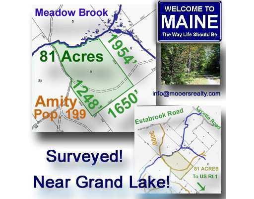 Lot 9 Williams Road Amity, ME 04471 - Photo 1 of 3 Other.