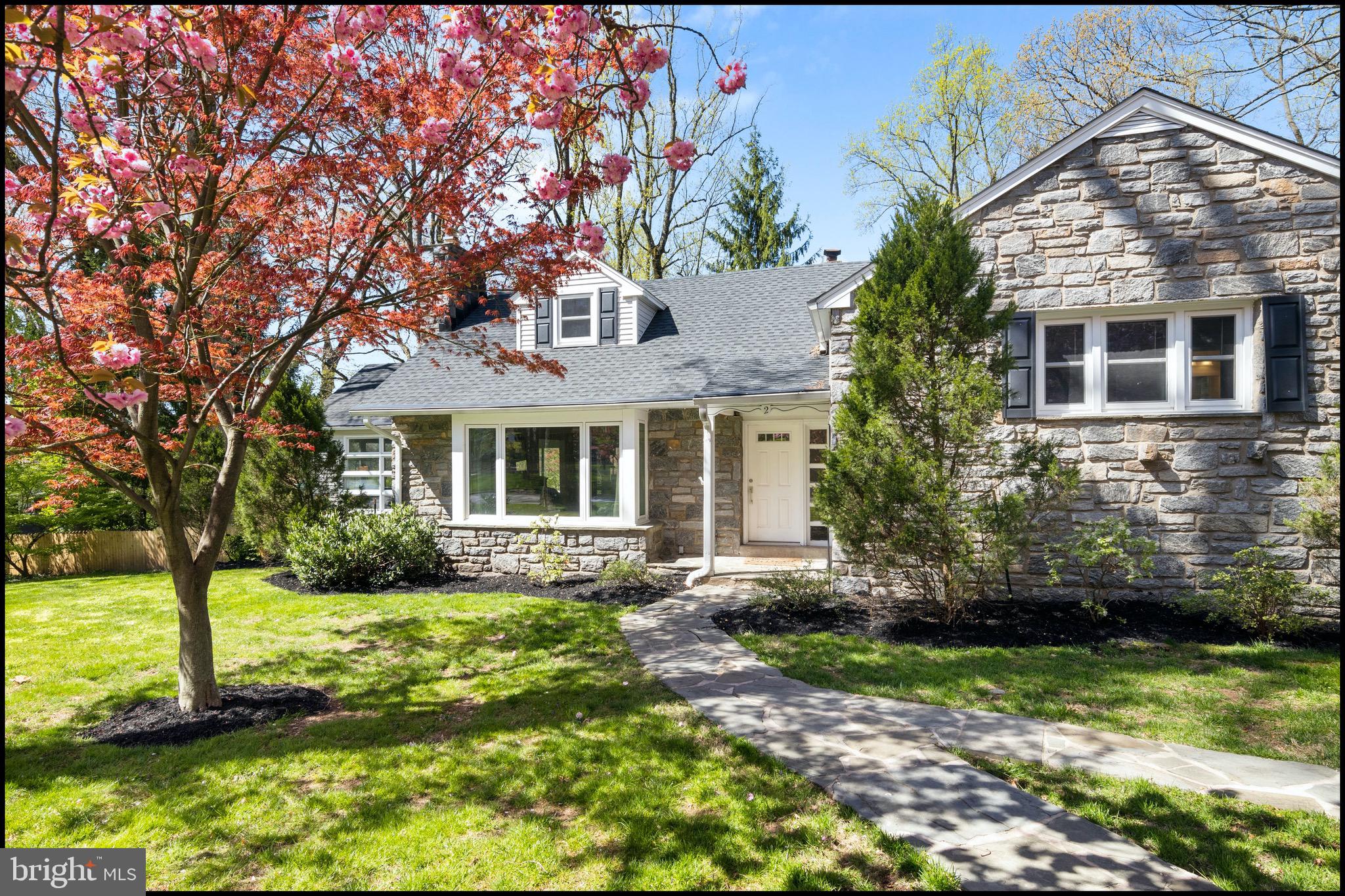 2 Princeton Road Wayne, PA 19087 - Photo 2 of 45 Original Stone Facade in Fantastic Condition