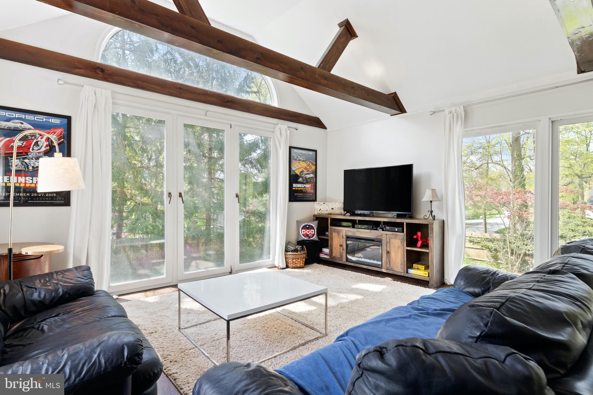 2 Princeton Road Wayne, PA 19087 - Photo 21 of 45 Serene Room with Mature Landscaping
