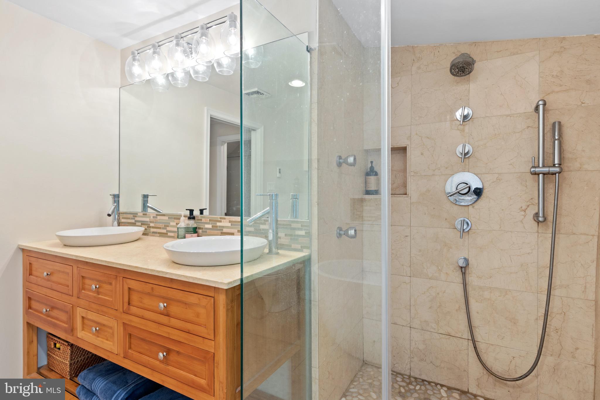2 Princeton Road Wayne, PA 19087 - Photo 34 of 45 Large Master Bathroom with HEATED Floors