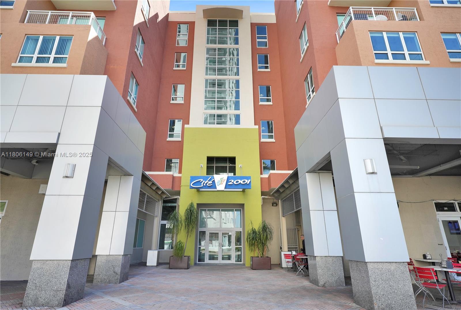 2001 Biscayne Boulevard, Unit 3213 Miami, FL 33137 - Photo 21 of 31 a view of building with an outdoor space