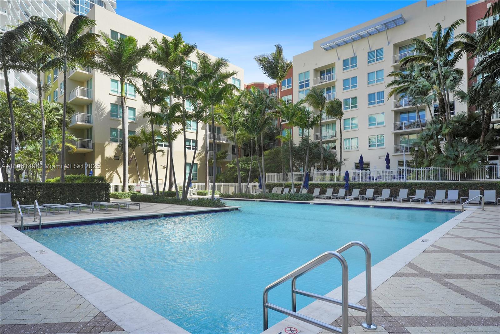 2001 Biscayne Boulevard, Unit 3213 Miami, FL 33137 - Photo 27 of 31 a view of swimming pool with outdoor seating and city view