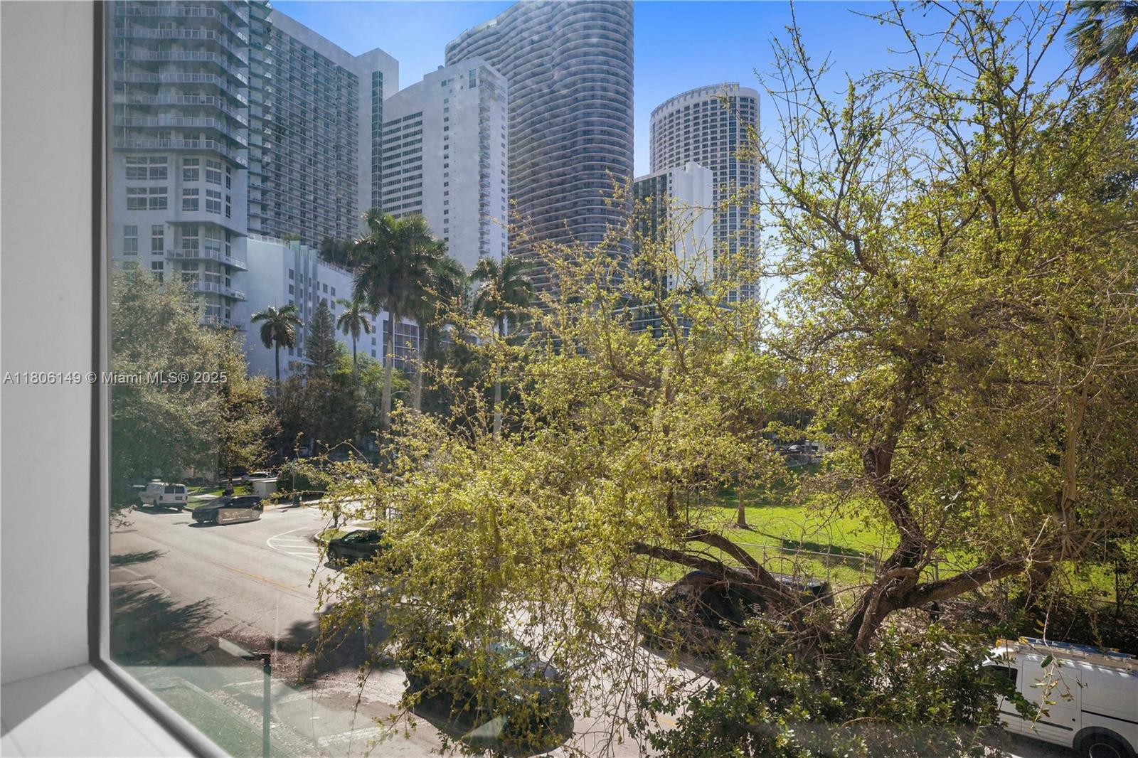 2001 Biscayne Boulevard, Unit 3213 Miami, FL 33137 - Photo 10 of 31 a aerial view of a residential apartment building with a yard