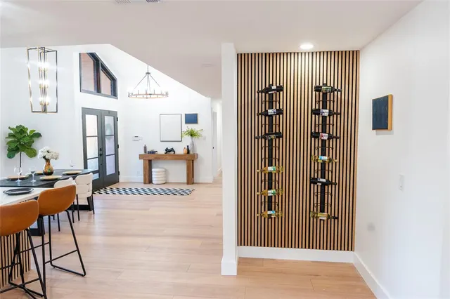 a view of a livingroom with furniture and window