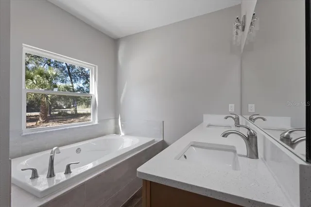 a shower in a bathroom