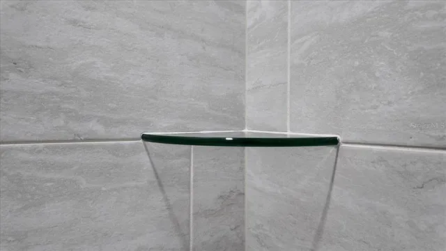 a car parked in a garage