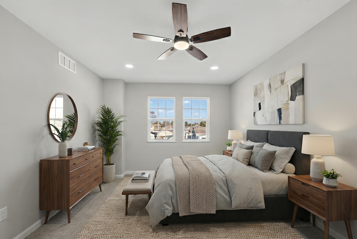 1619 Derby Avenue Mount Pleasant, WI 53403 - Photo 3 of 27 Virutally staged Primary Bedroom