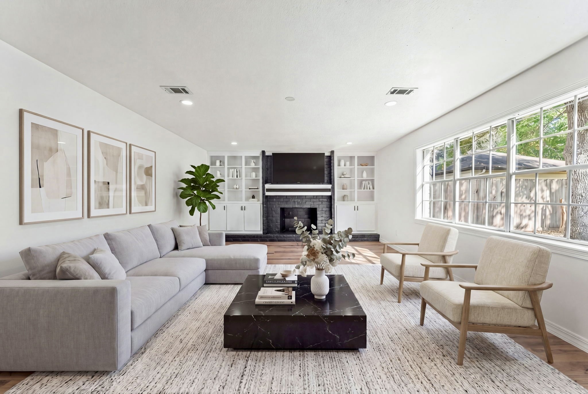 1123 Suwanee Lane Houston, TX 77090 - Photo 6 of 30 This image has been virtually staged. Furniture and décor shown are for illustrative purposes only and are not included with the property.