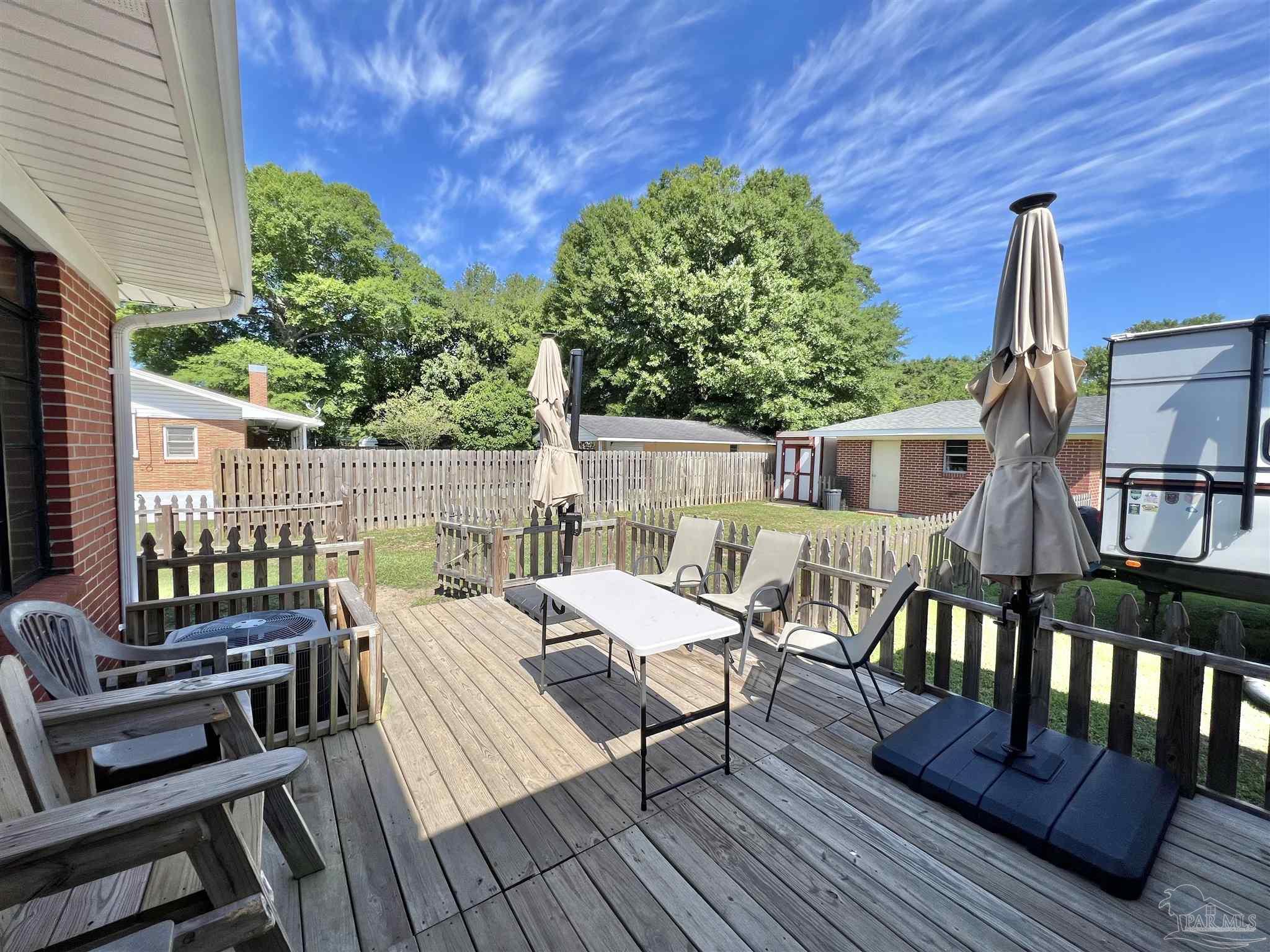 707 East Horner Street Atmore, AL 36502 - Photo 21 of 28 a view of a deck with furniture