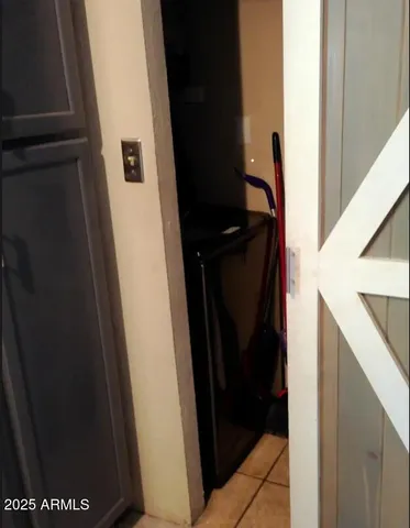 a view of walk in closet