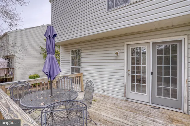 a view of backyard with green space