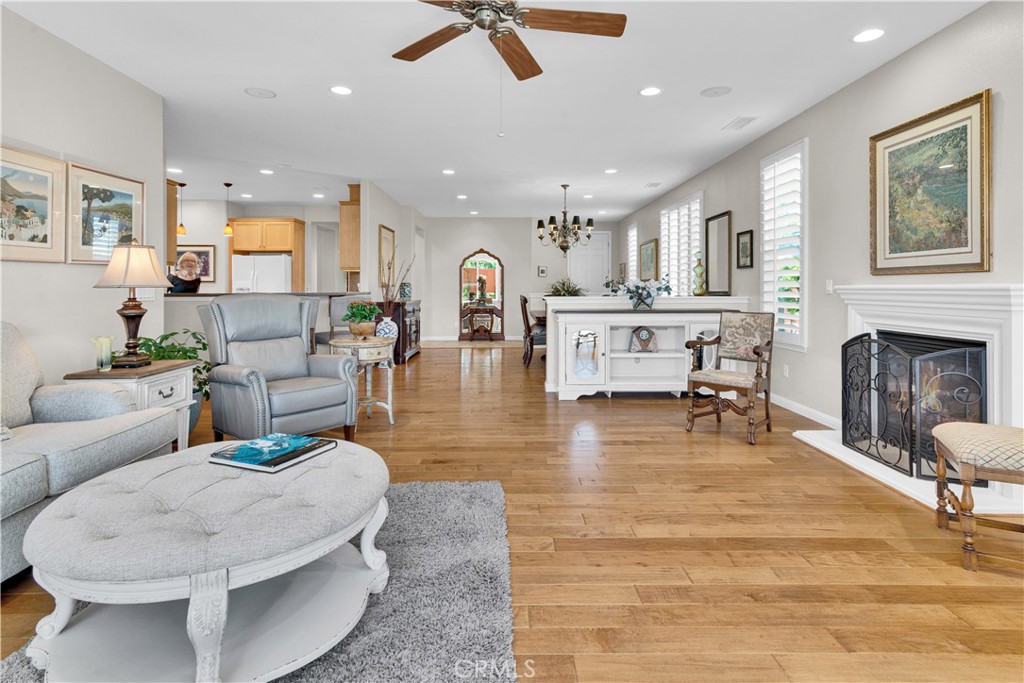 2757 Traditions Loop Paso Robles, CA 93446 - Photo 14 of 58 a living room with furniture and a fireplace